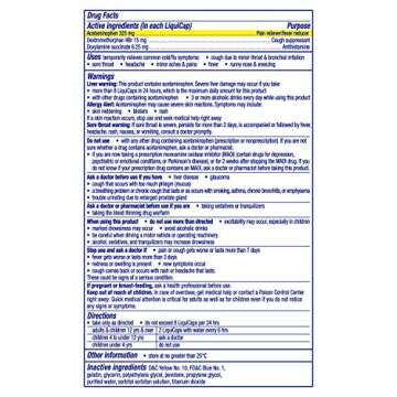 VICKS NyQuil Cold & Flu Relief Over-the-Counter Medicine, Powerful Multi-Symptom Nighttime Relief fo...