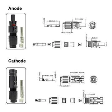 ECO-WORTHY 5 Pairs MC4 Connector Male/Female Solar Panel Cable Connectors