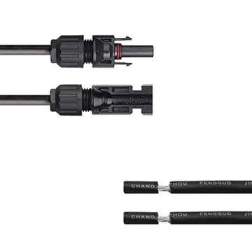 ECO-WORTHY 5 Pairs MC4 Connector Male/Female Solar Panel Cable Connectors