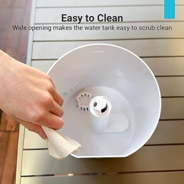 Livatro 4L Top Fill Humidifier for Bedrooms and Nurseries