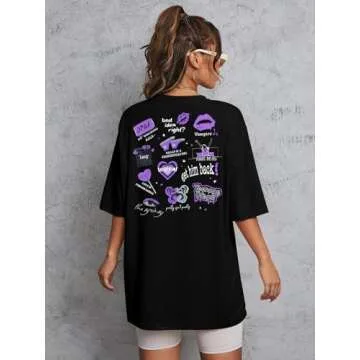 Stylish Oversized Concert Shirt for Music Lovers