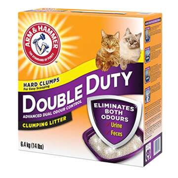 Arm & Hammer Double Duty Cat Litter 6.4kg - Ultimate Odor Control