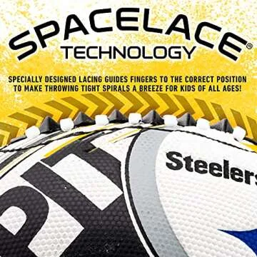 Pittsburgh Steelers Youth Mini Football - Perfect for Kids