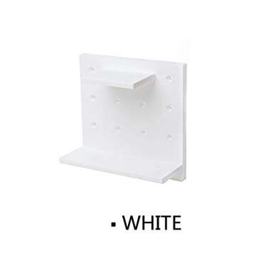 Yidian Plastic Storage Shelves, Wall Mount Shelves，Modern Art DIY Decorative Panel Shelves，Plastic Decorative Shelves for Perfect Decor of Any Room