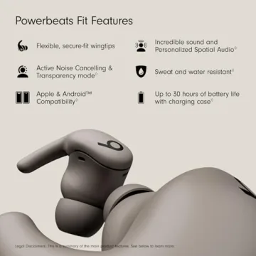 Beats Powerbeats Fit Wireless Noise-Cancelling Workout Earbuds with AppleCare+