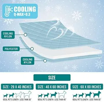 PetAmi Premium Cooling Dog Blanket | Lightweight Fluffy Pet Throw Blanket Bed Cover for Dogs, Cat, Puppies | Pet Blanket Furniture Protector Couch Sofa | Reversible Fuzzy Cozy | 40x60, Navy Blue