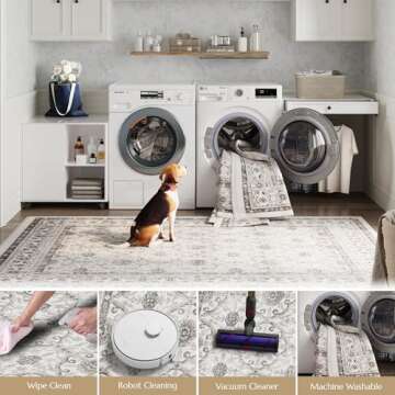 Jinchan Hallway Runner Rug for Kitchen and Home Decor