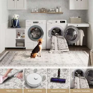 Jinchan Hallway Runner Rug for Kitchen and Home Decor