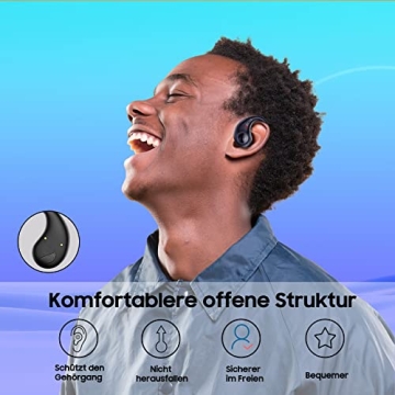 Blackview AirBuds 10 Open Ear Bluetooth Headphones for Sports