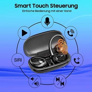 Blackview AirBuds 10 Open Ear Bluetooth Headphones for Sports