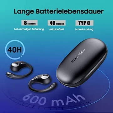 Blackview AirBuds 10 Open Ear Bluetooth Headphones for Sports