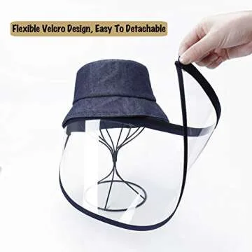 DOCILA Detachable Bucket Hat for Ultimate Sun Protection