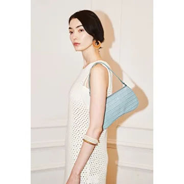 Stylish JW PEI Women's Eva Shoulder Handbag in Light Blue