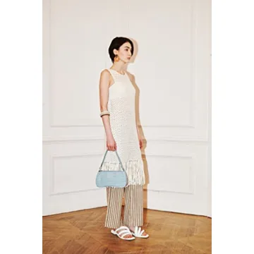 Stylish JW PEI Women's Eva Shoulder Handbag in Light Blue