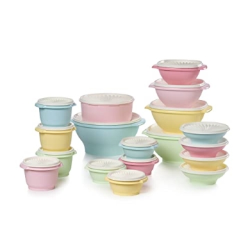 Tupperware Heritage Collection 36 Piece Set in Vintage Colors