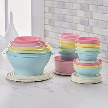 Tupperware Heritage Collection 36 Piece Set in Vintage Colors