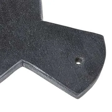 Bloomingville Slim Marble Cutting or Charcuterie Board with Handle, Black