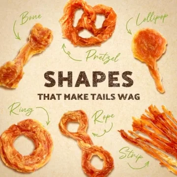 AFreschi Turkey Tendon Dog Treats for Healthy Chewing