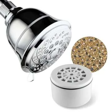 AquaCare Shower Filter Replacement KDF Cartridge