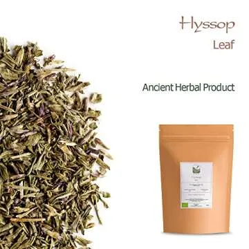 Hysop Leaf Organic Herbal Tea - Perfect For Elevating Dishes - Hyssop Organic Hyssops Hyssop Herb Dried Hyssop Herb Tea Organic Hyssop Herb Hisop Herb