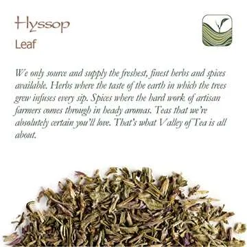 Hysop Leaf Organic Herbal Tea - Perfect For Elevating Dishes - Hyssop Organic Hyssops Hyssop Herb Dried Hyssop Herb Tea Organic Hyssop Herb Hisop Herb