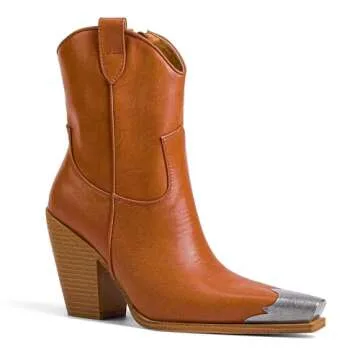 Stylish Arqa Western Cowgirl Boots - Comfortable & Chic