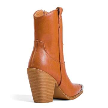 Stylish Arqa Western Cowgirl Boots - Comfortable & Chic