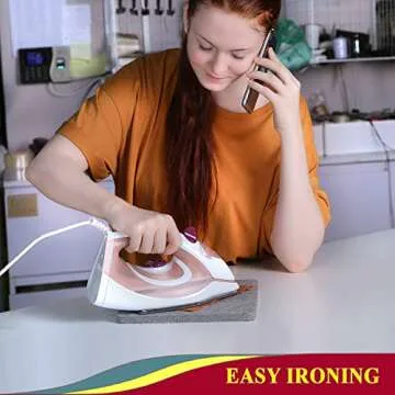 Premium Wool Quilting Iron Mat - Ideal for Crafts & Travel