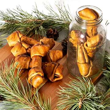 Pet Factory USA Beefhide 7" Peanut Butter Chew Sticks