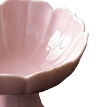 Stylish FLCPJGV Ceramic Footed Fruit Bowl for Home Decor