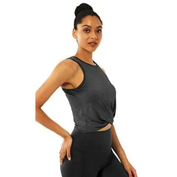 Sanutch Women's Athletic Crop Top - Stylish & Comfortable
