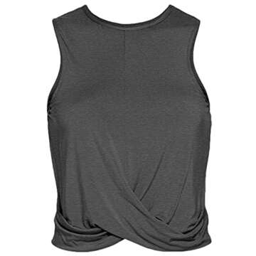 Sanutch Women's Athletic Crop Top - Stylish & Comfortable