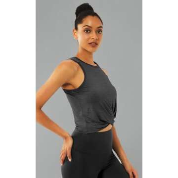 Sanutch Women's Athletic Crop Top - Stylish & Comfortable