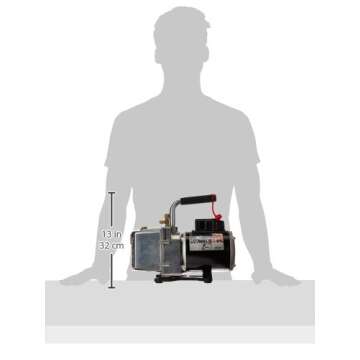 JB Industries DV-6E Eliminator 6 CFM Vacuum Pump with Easy Fill Design