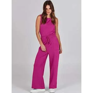 ANRABESS Women's Jumpsuit for Casual Summer Occasions