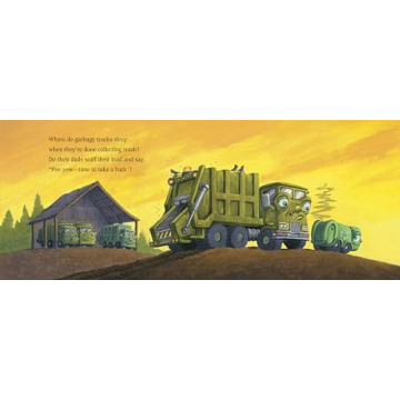Where Do Diggers Sleep at Night? Board Book for Kids