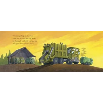 Where Do Diggers Sleep at Night? Board Book for Kids