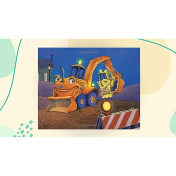 Where Do Diggers Sleep at Night? Board Book for Kids