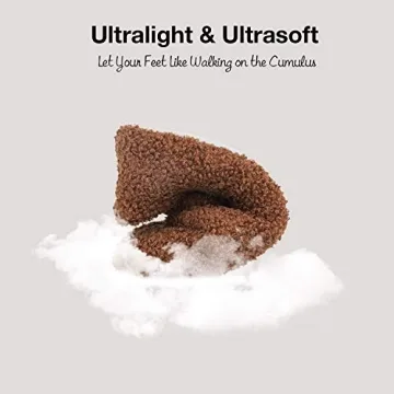 Comfortable Fuzzy Curly Fur Memory Foam Loafer Slippers