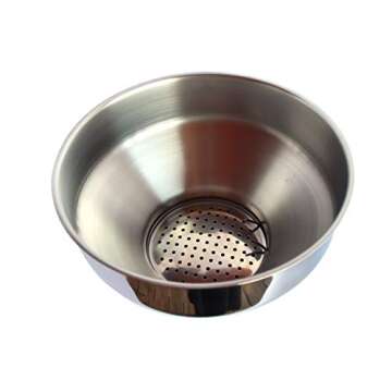 Extra Large Premium Stainless Steel Strainer for Milk, Maple Syrup, or Beverage (Filter Combo))