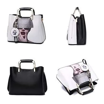 Nevenka Purses and Fashion Handbags for Women - Top Handle Satchel Shoulder Bags