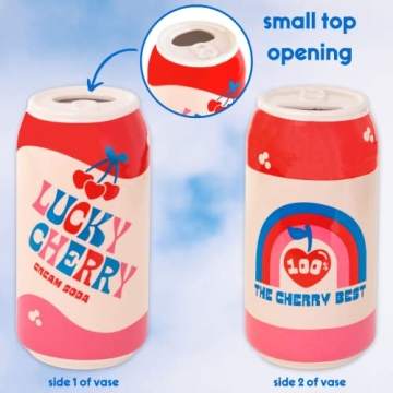 ban.do Cute Vintage Soda Can Vase for Home Decor