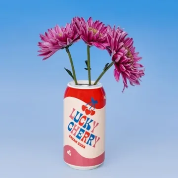 ban.do Cute Vintage Soda Can Vase for Home Decor
