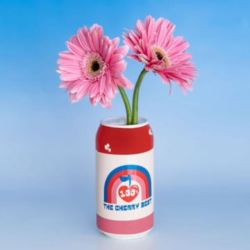 ban.do Cute Vintage Soda Can Vase for Home Decor
