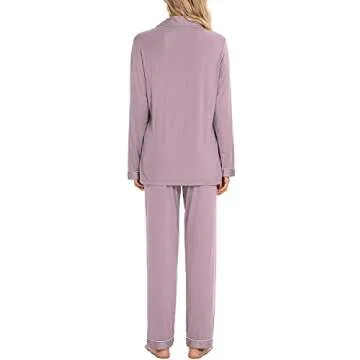 Anjue PJs - Comfortable Long Sleeve Sleepwear for Women