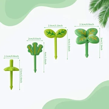 64 Pcs Kids Food Picks Set for Parties and Bento Boxes