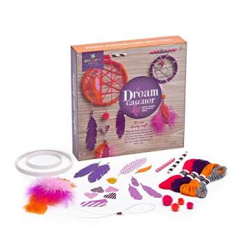 Craft-tastic – Dream Catcher Kit – Craft Kit Makes 2 Dream Catchers
