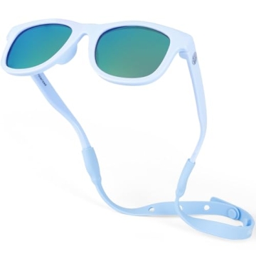 Polarized Baby Sunglasses With Adjustable Strap - Stylish and Durable Kids Eyewear