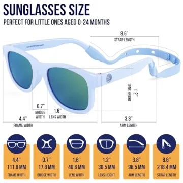 Best Polarized Baby Sunglasses With Strap for Toddlers