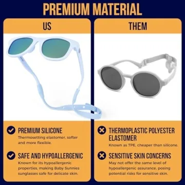 Best Polarized Baby Sunglasses With Strap for Toddlers